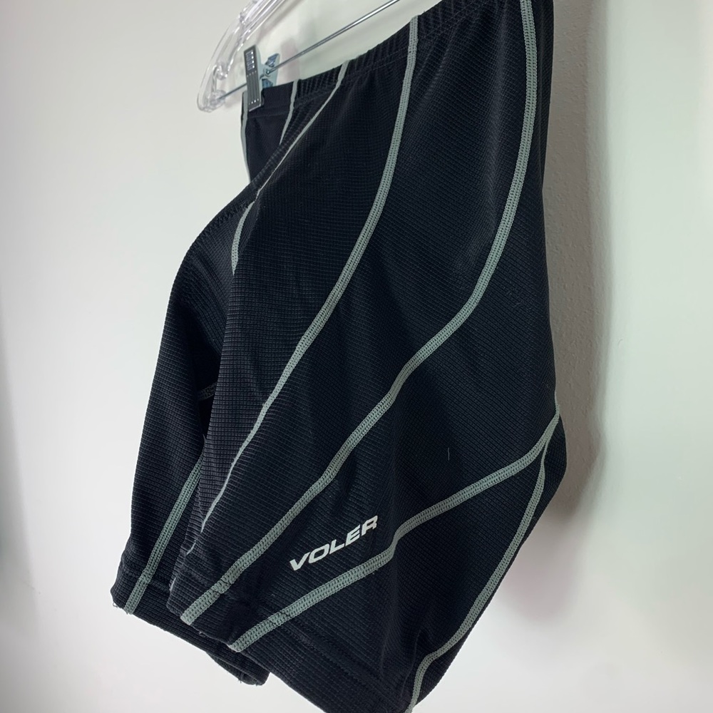 Voler Women’s Black Cycling Shorts Padded Size Large